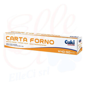 Carta Forno Rotolo Cuki mt. 50xh39 cm. con Dispenser