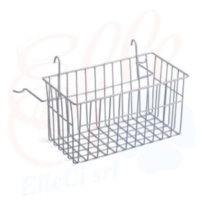 Cestino Plasticato per Carrello a "X" Robby